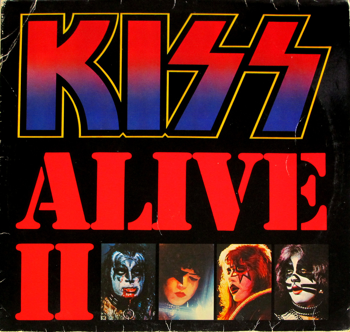 High Resolution #1 Photo KISS Alive II Germany 